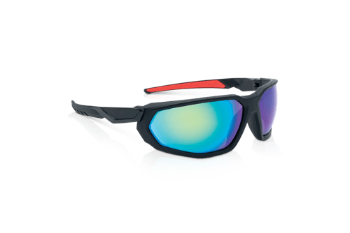 HyperGuard Safety Glasses - F Series - Green Mirror Lens product photo