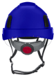 XS2-500 Series Type 2+ Safety Helmet w/Flip-Up Visor - Blue product photo