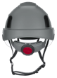 XS2-500 Series Type 2+ Vented Safety Helmet w/Flip-Up Visor - Grey product photo