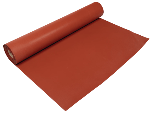 32-oz Silicone-Coated Fibreglass Welding Blanket - Dark Red - 5' x 150' Roll product photo