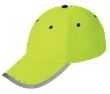 Casquette de baseball haute visibilit&eacute; - Respirante - Jaune/vert haute visibilit&eacute; - Taille unique photo du produit