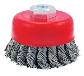 Brosse en tasse torsad&eacute;e de 3 x 10 mm - Haute performance photo du produit