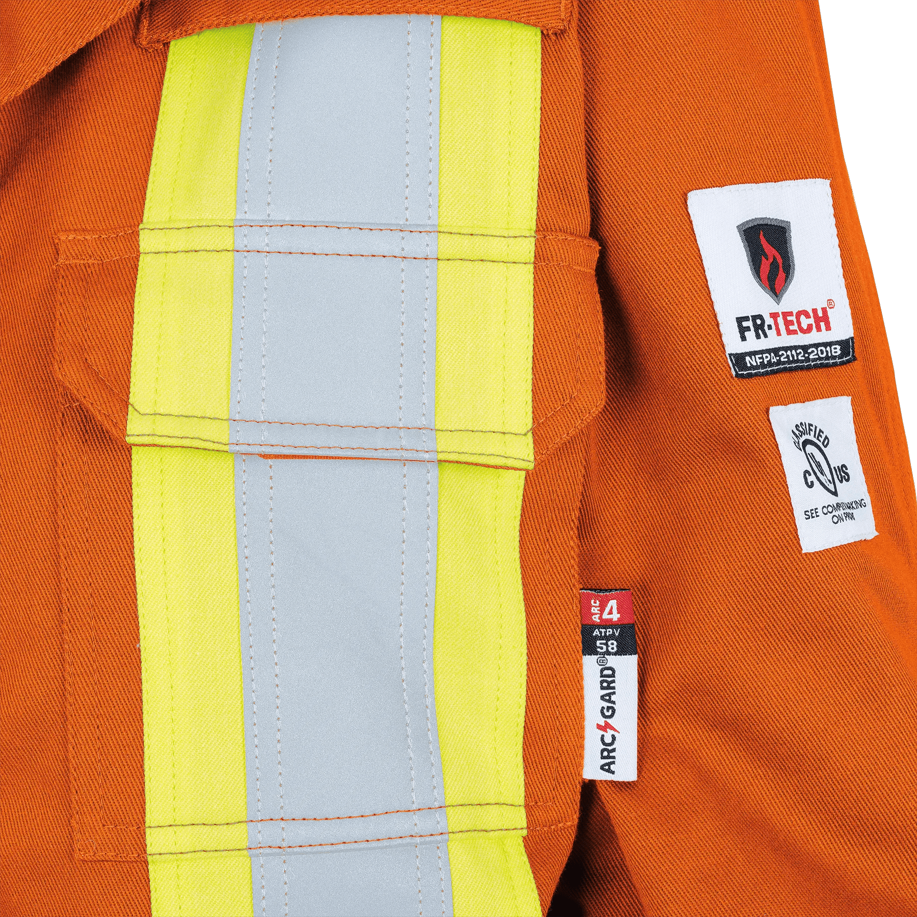 Women's FR-Tech® FR/Arc-Rated Quilted Safety Parka – Hi-Vis Orange