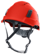 XS2-500 Series Type 2+ Vented Safety Helmet  - Red product photo