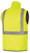 Hi-Vis Heated Insulated Safety Vest - 100% Waterproof - Hi-Vis Yellow - XL product photo