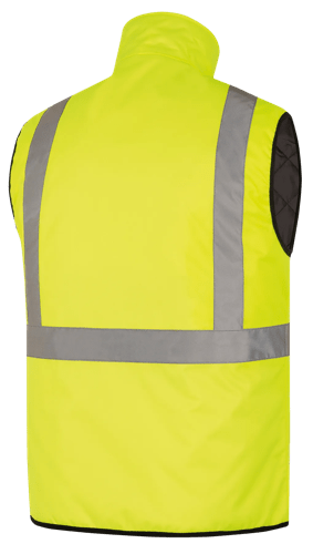 Hi-Vis Heated Insulated Safety Vest - 100% Waterproof - Hi-Vis Yellow - XL product photo