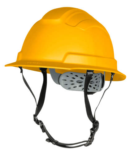 BLOCKHEAD2 Type 2 Full Brim Safety Helmet &ndash; Non-Vented &ndash; Yellow product photo