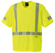T-shirt de s&eacute;curit&eacute; CoolPass&reg; &agrave; manches courtes &ndash; Jaune/verte haute visibilit&eacute; &ndash; Homme G photo du produit