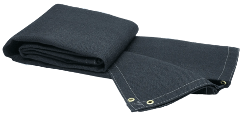 24-oz Vermiculite Welding Blanket - Black - 6' x 6' product photo
