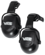 Safe 2 Protection System &ndash; H70 VIBE Earmuffs &ndash; 27 NRR &ndash; Black &ndash; Hard Hat Mount product photo
