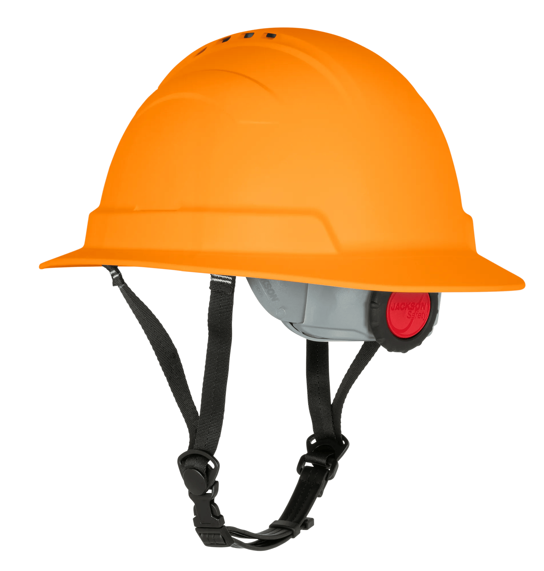 BLOCKHEAD2 Type 2 Full Brim Safety Helmet – Vented – HV Orange
