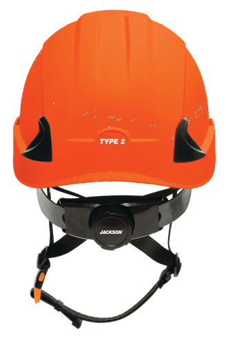 CH-2-300 Type 2 Safety Helmet - Non-Vented - Hi-Vis Orange | 22903