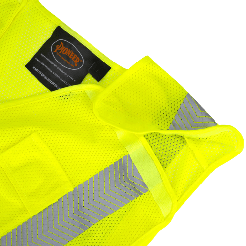 Hi-Vis Class 2 Breakaway Safety Vest - Hi Vis Yellow - XL product photo