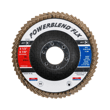 Disque &agrave; lamelles en zircone flexible POWERBLEND FLX de  4-1/2 x 7/8 po &ndash; Z60 photo du produit