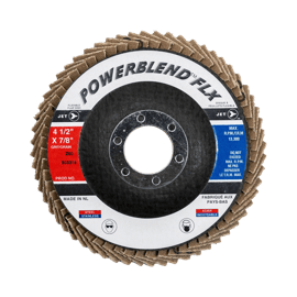 Disque &agrave; lamelles en zircone flexible POWERBLEND FLX de  4-1/2 x 7/8 po &ndash; Z60 photo du produit