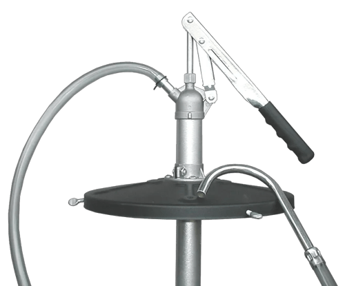 Lever Action Bucket Pump & 48" Fuel-Resistant PVC Hose with Nozzle product photo