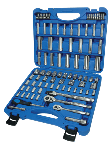 Multi-Drive Socket and Ratchet Wrench Kit - 90 pcs | 699707 | Socket ...