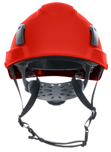XS2-500 Series Type 2+ Vented Safety Helmet  - Red product photo