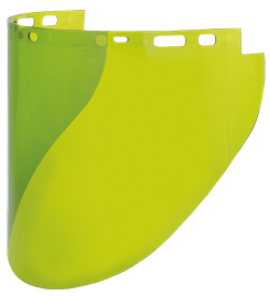 312 Series Premium Arc-Flash-Rated Face Shield Window - 9-3/4" x 20" x .060" - Uncoated product photo