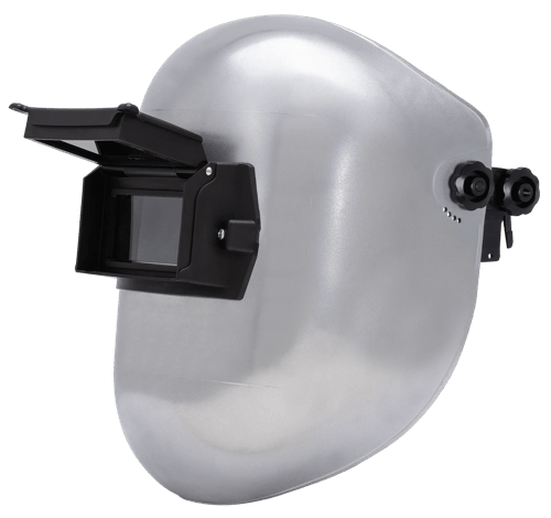 280PL  Welding Helmet - Lift Front - Slotted Hard Hat Adapters - Silver product photo