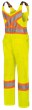 Salopette de s&eacute;curit&eacute; routi&egrave;re haute visibilit&eacute; pour femme - Jaune/vert haute visibilit&eacute; - TG photo du produit