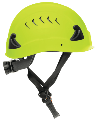 CH-2-400V Type 2 Safety Helmet - Vented - Hi-Vis Green product photo