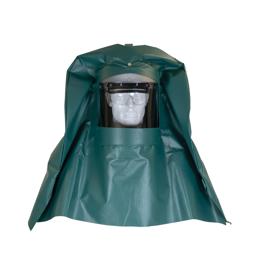 Chemical Splash Hood with Clear Chemical Resistant Face Shield product photo
