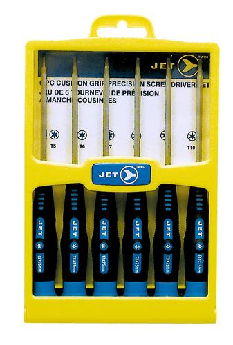 Precision TORX® Screwdriver Set – 6 pc | 720546 | Screwdrivers | JET by ...