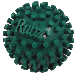 Rubz - Hand & Foot Massage Ball - Flat Spikes, Acupressure Design - Green product photo