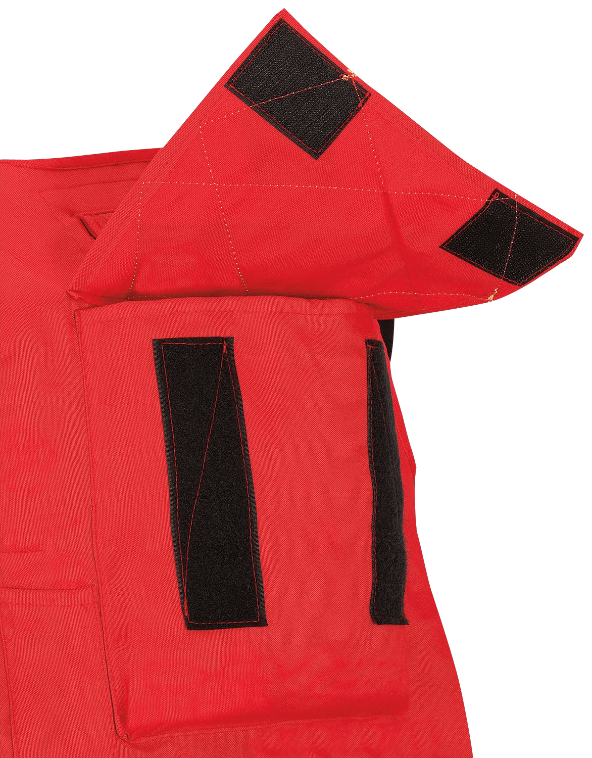 Hi-Vis 600D PU-Coated Oxford Poly Surveyor's Safety Vest - Snap