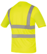 Hi-Vis Bird's-Eye Short-Sleeved Safety T-Shirt - Hi-Vis Yellow/Green - M product photo