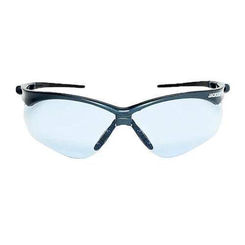 Jackson SG Safety Glasses &ndash; Blue Frame &ndash; Light Blue Anti-Scratch Hardcoat Lens product photo