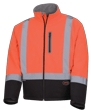 Softshell Mechanical Strength Safety Jacket - Hi-Vis Orange - Men's Size 2XL product photo