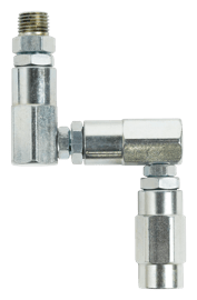 Grease Fitting 360 Degree "Z" Swivels Adapter - 1/4"X1/4" NPT Threads product photo