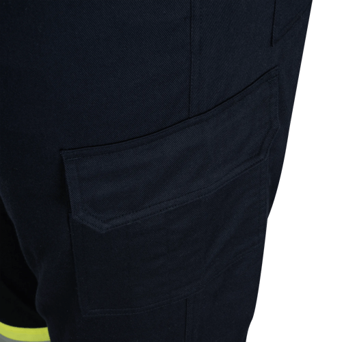 Hi-Vis FR/Arc-Rated 7.5 oz  88/12 Safety Cargo Pants - Navy - 36x34 product photo