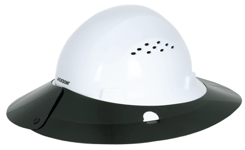 Sun Shade for Full Brim Hard Hat - Smoke product photo