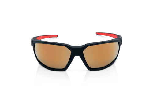 HyperGuard F-Series Safety Glasses - Gold Mirror Lens product photo