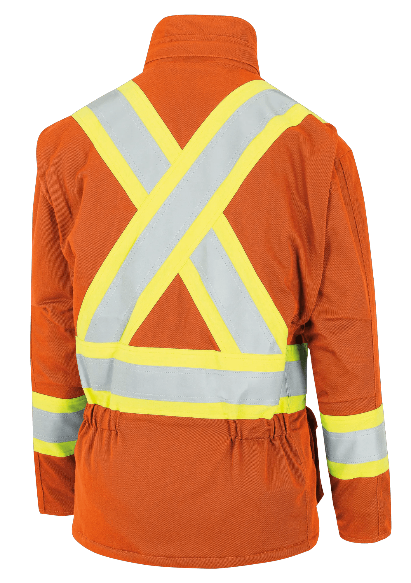 Women's FR-Tech® FR/Arc-Rated Quilted Safety Parka – Hi-Vis Orange