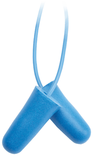 H10 Metal Detectable Disposable Ear Plugs - Corded product photo