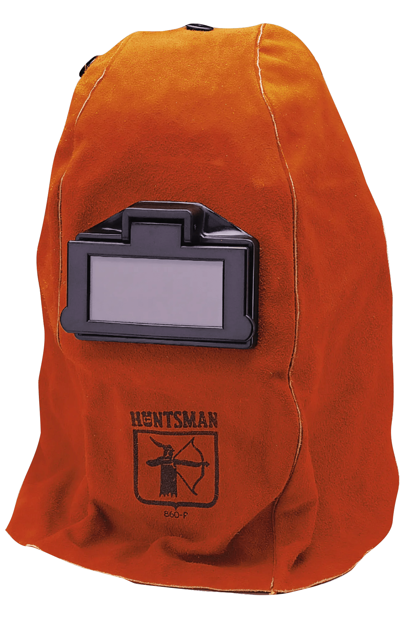 860P Huntsman Leather Welding Helmet - Lift Front - 2