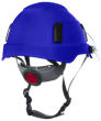 XS2-500 Series Type 2+ Safety Helmet w/Flip-Up Visor - Blue product photo