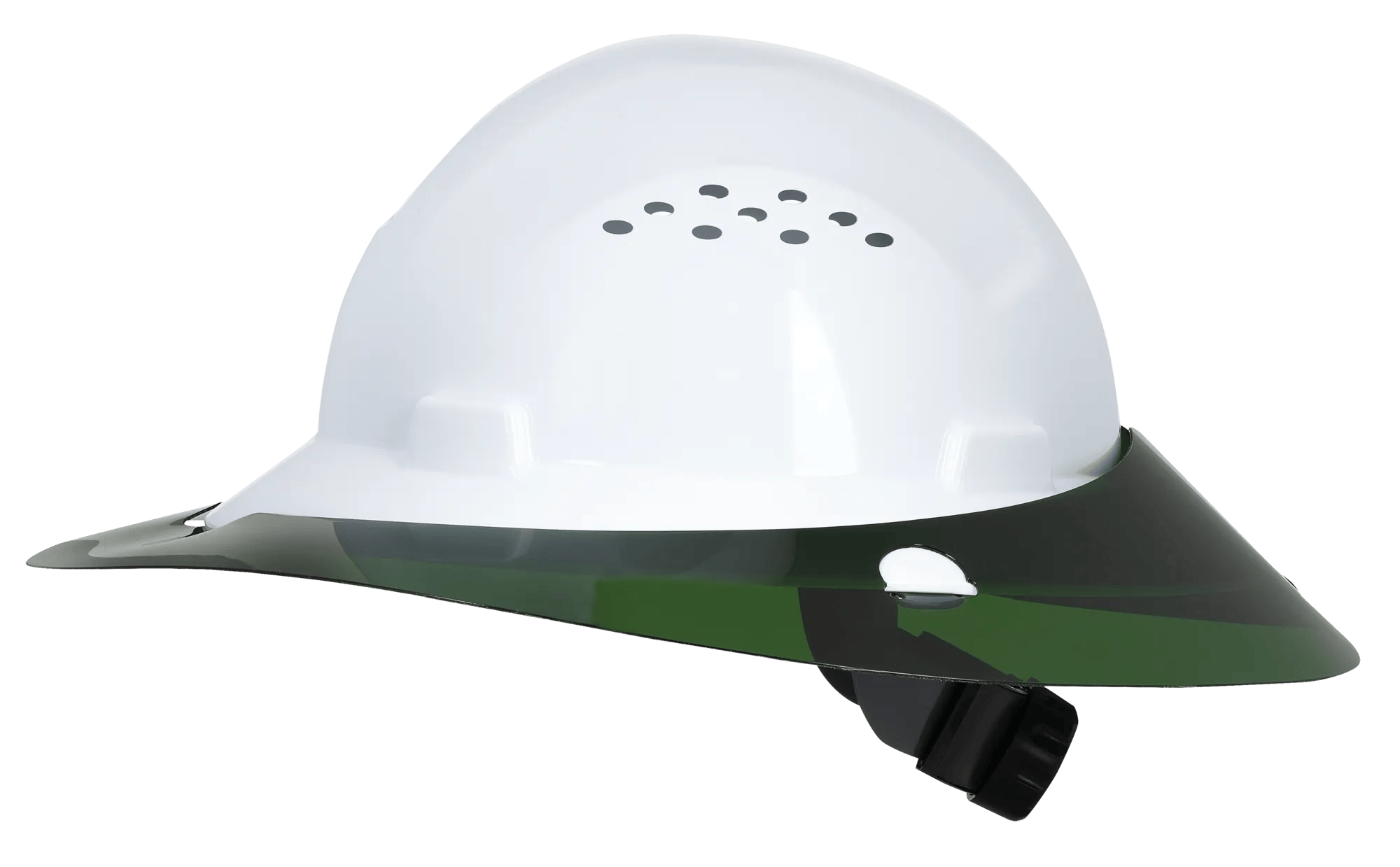 Sun Shade for Full Brim Hard Hat - Green | 14461 | Hard Hat 