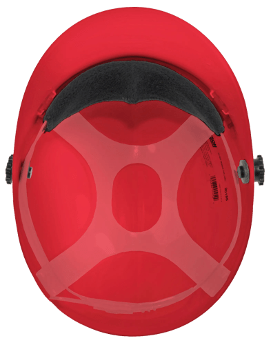 C10 Series Bump Cap with Face Shield Attachment &ndash; Red product photo