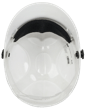 C10 Series Bump Cap with Face Shield Attachment - White product photo