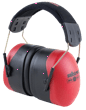 HP431 Premium Ear Muff - Black, Red product photo