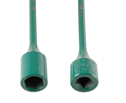 1/2" DR - 17mm Torque Limiting Socket - Green - 55 ft-lbs product photo