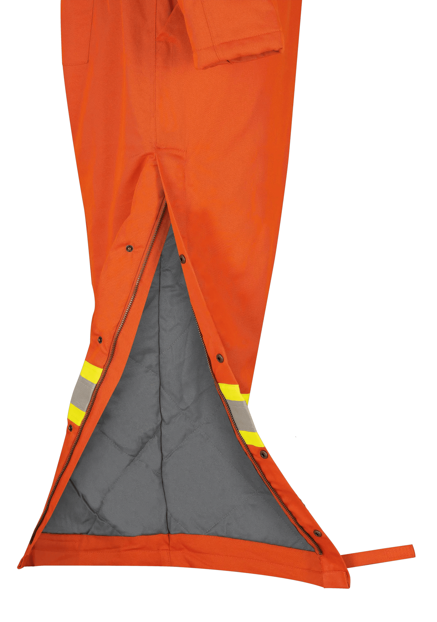 FR-Tech® FR/Arc-Rated Quilted Safety Coveralls – Hi-Vis Orange