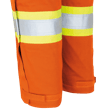 Salopette de s&eacute;curit&eacute; FR-Tech&reg; matelass&eacute; ignifuge/anti-arc &eacute;lectrique pour femme &ndash; Orange haute visibilit&eacute; &ndash; Taille femme G photo du produit