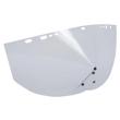Acetate Face Shield Window &ndash; Shape Q &ndash; Unbound &ndash; Clear product photo