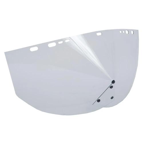 Acetate Face Shield Window &ndash; Shape Q &ndash; Unbound &ndash; Clear product photo